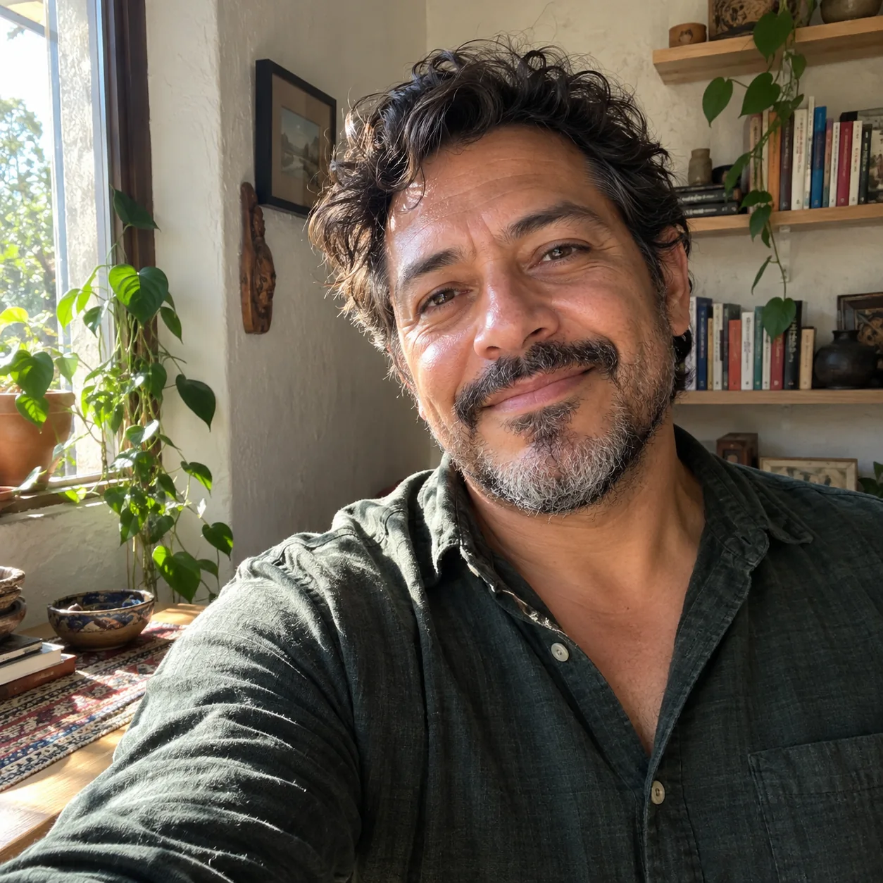 Generated portrait representing fictional sample Mateo